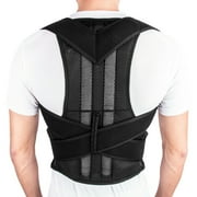 Gecheer Posture Corrector for Men Women Back Brace Adjustable Straps Shoulder Support Trainer